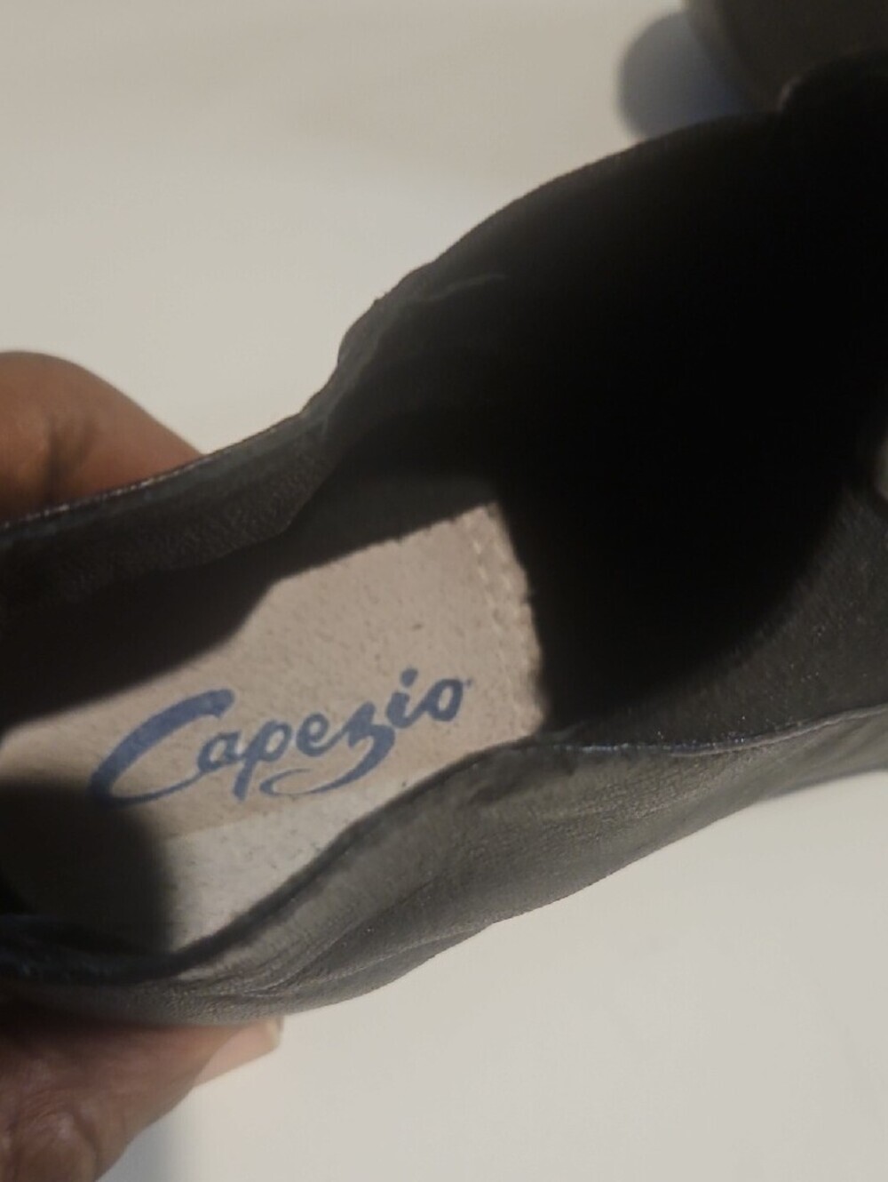 Capezio Black Slip-On Dance Flats - Picture 7 of 8